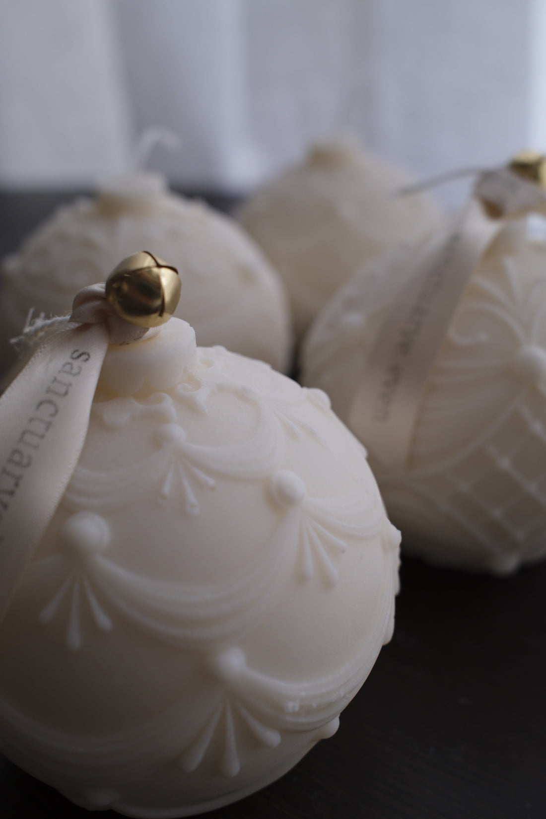 Bauble Pillar Candles