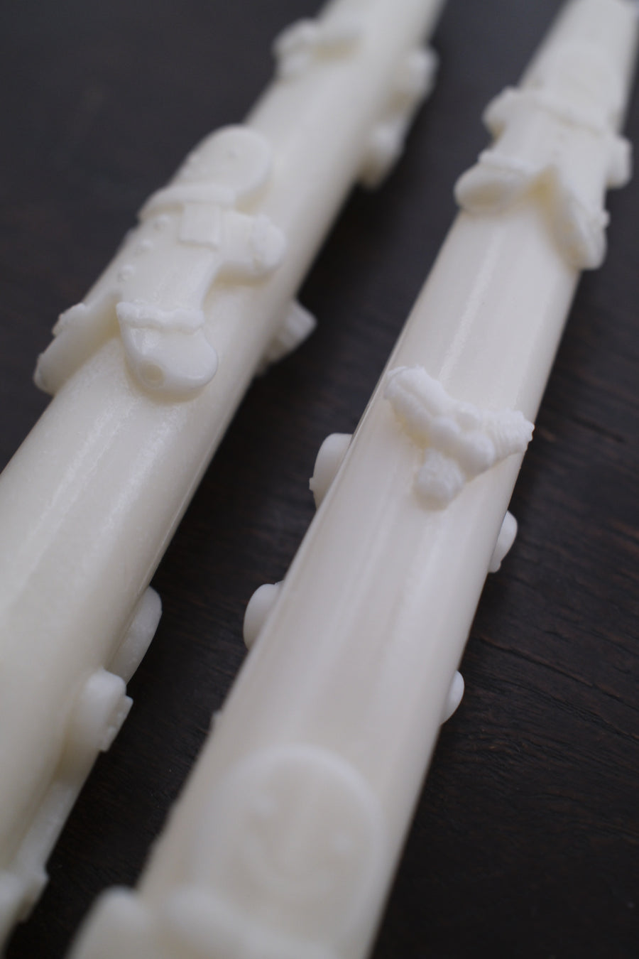 Gingerbread Taper Candlestick