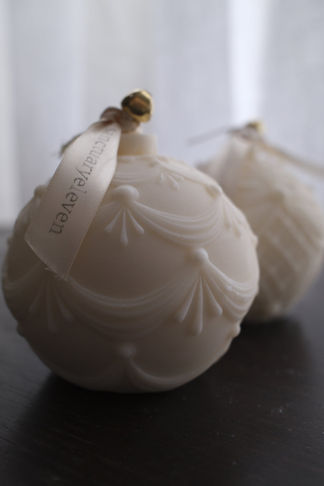 Bauble Pillar Candles