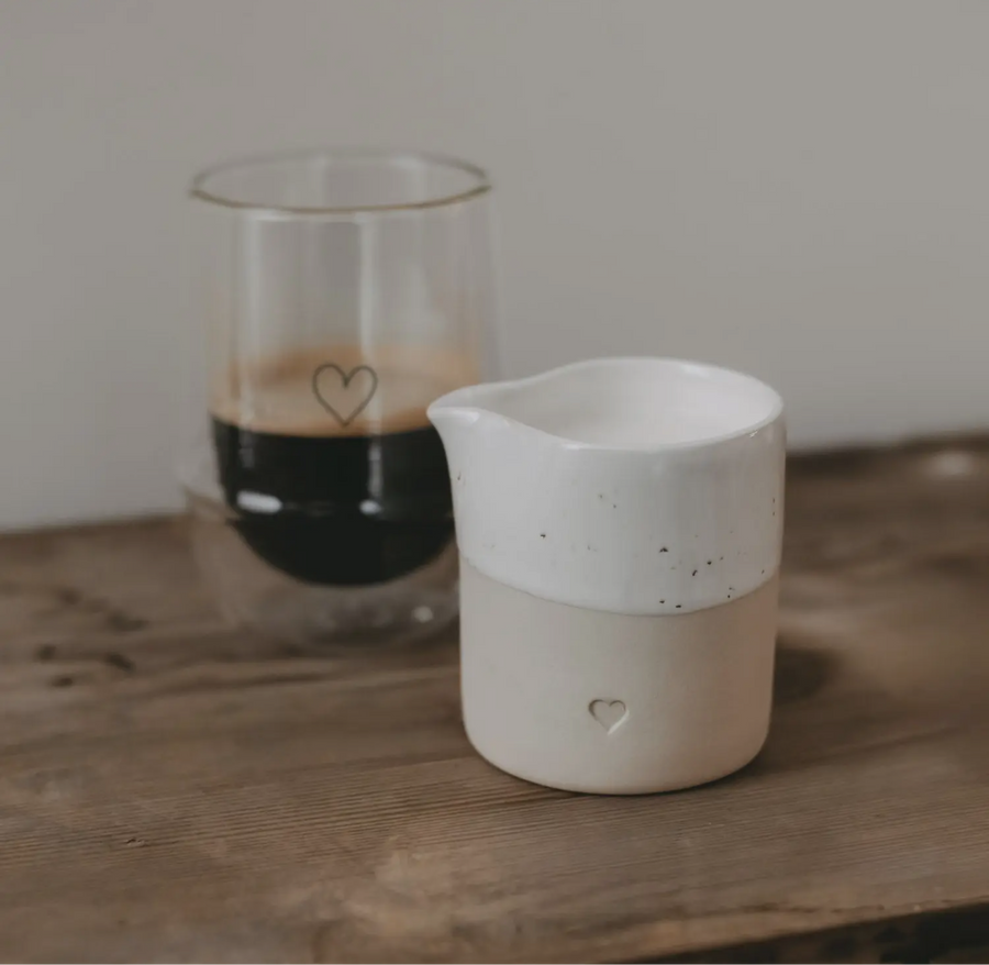 Heart Stoneware Jug
