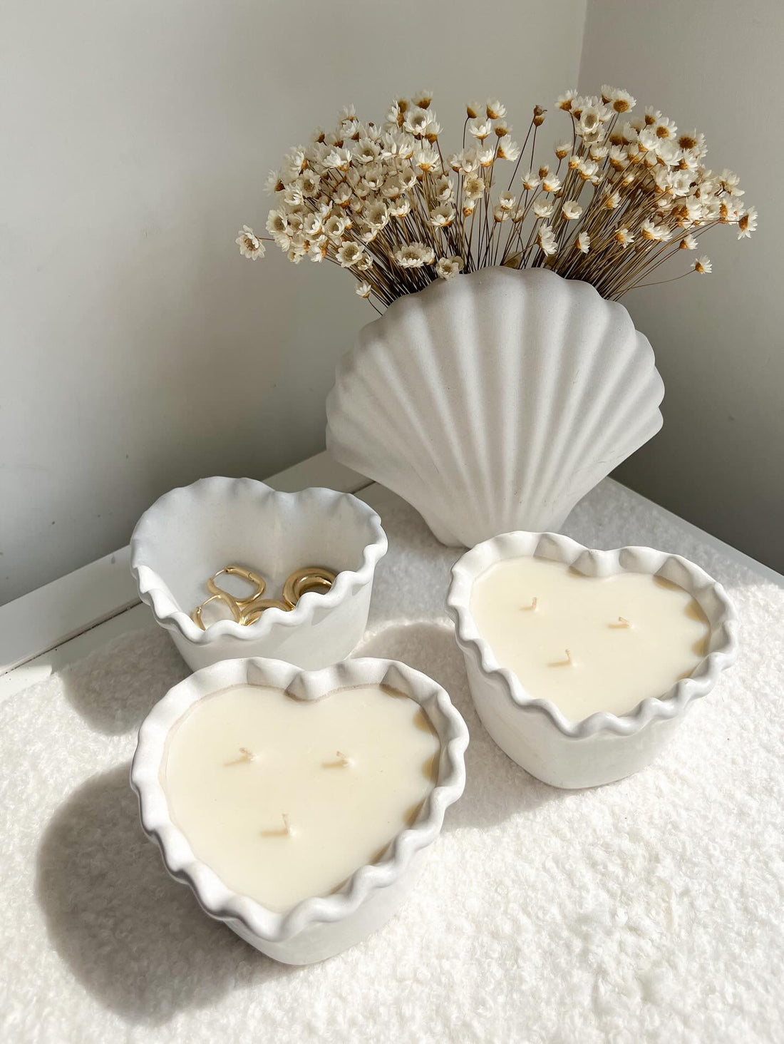 S11 X Cosiness23 Heart Pot Candle