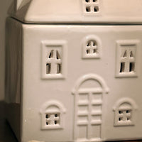 Large Ceramic House Oil and Wax Melt Burner