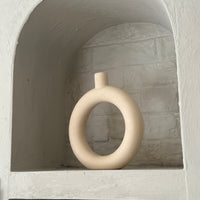 Donut Ceramic Vase