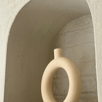Donut Ceramic Vase