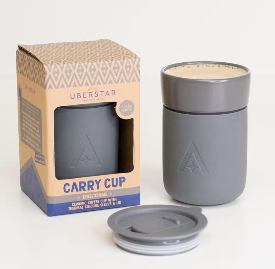 Ceramic Carry Cup - Space Grey
