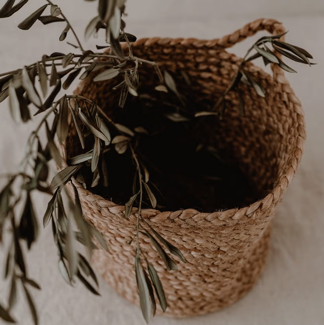 Jute Storage Basket