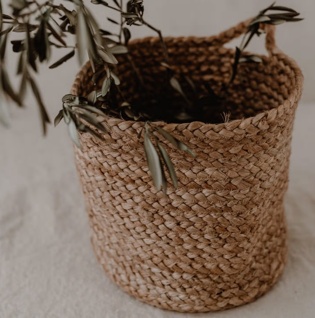Jute Storage Basket