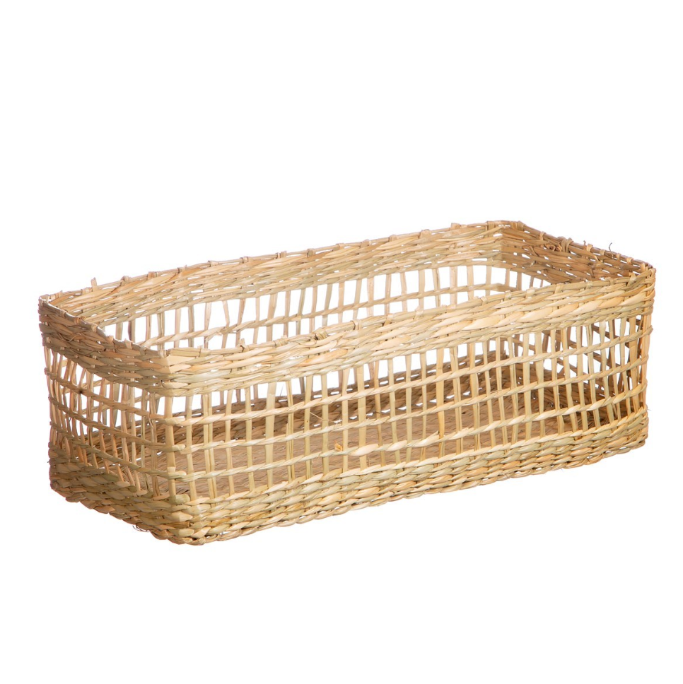 Seagrass Rectangular Basket