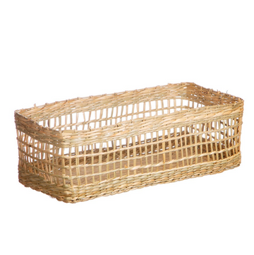 Seagrass Rectangular Basket