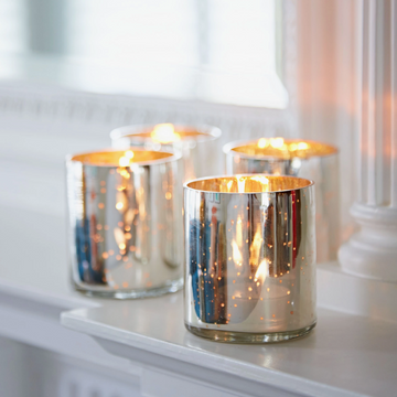 Recycled Glass Tea Light Holder
