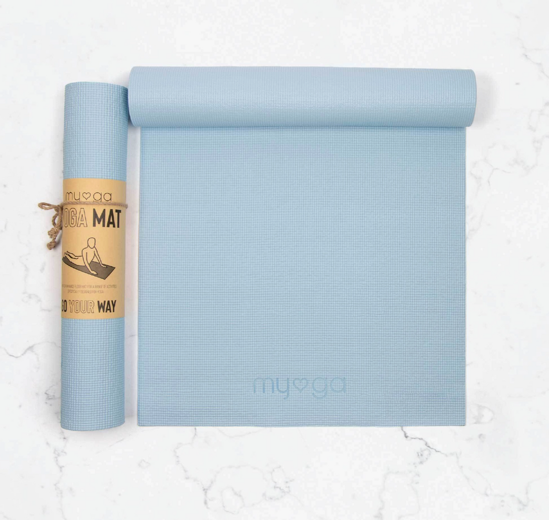 Blue Yoga Matt