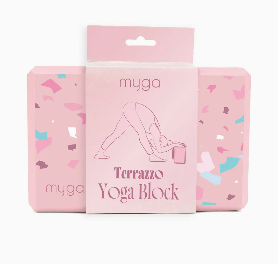 Terrazzo Foam Yoga Block