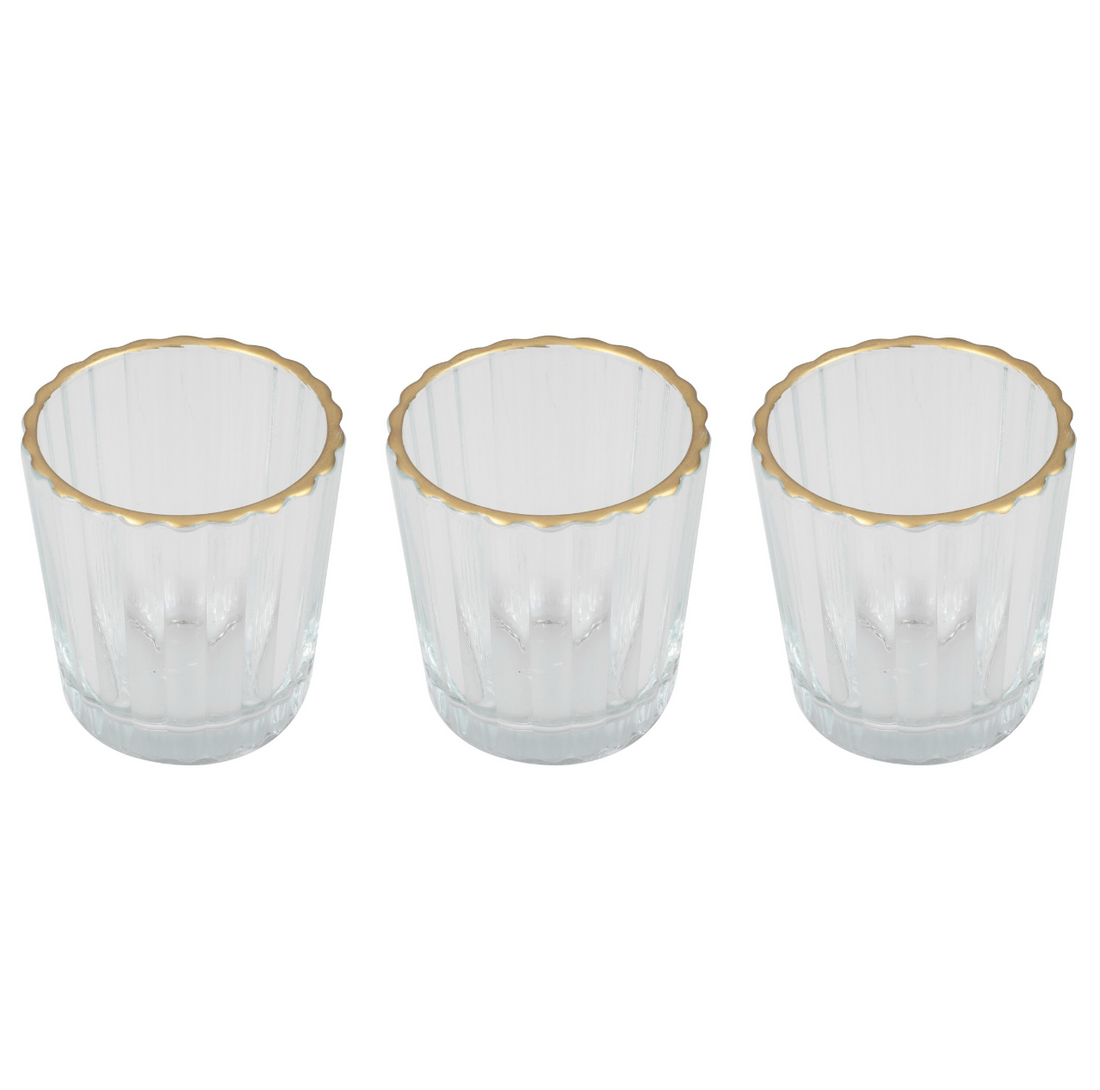 Scalloped Tea Light Holder