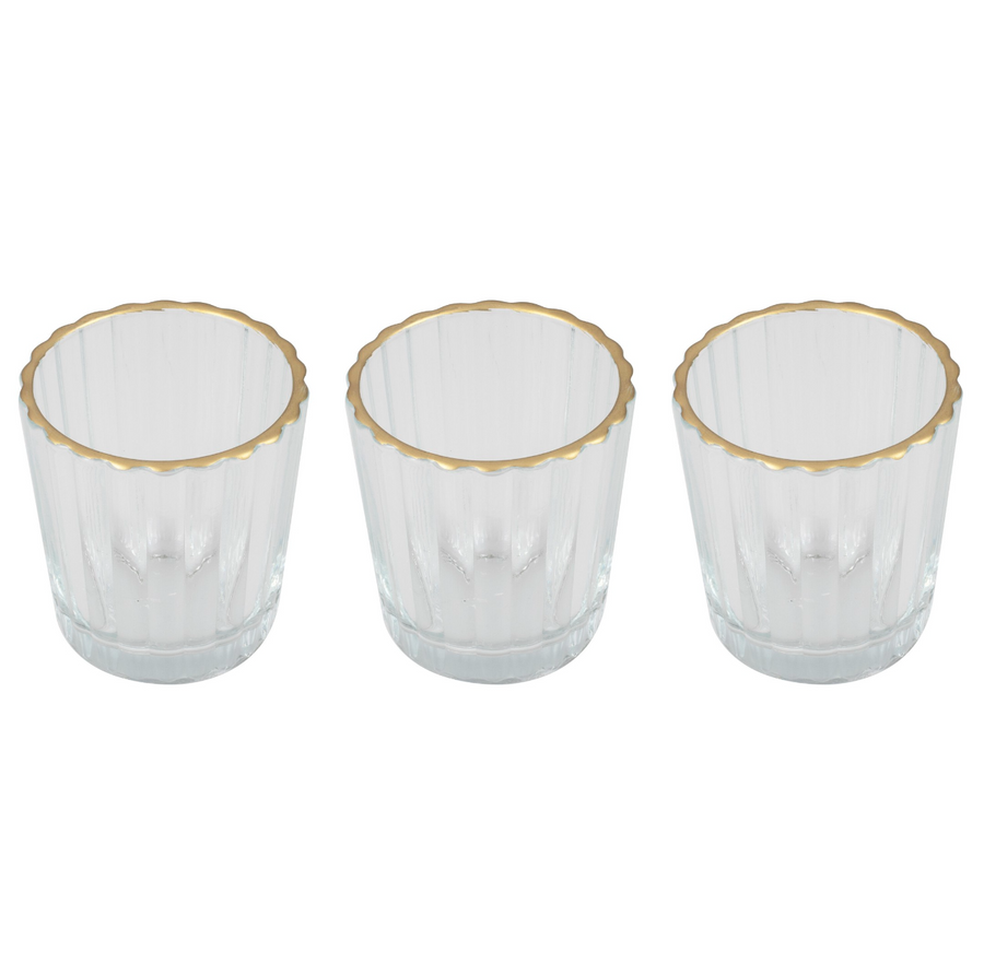 Scalloped Tea Light Holder