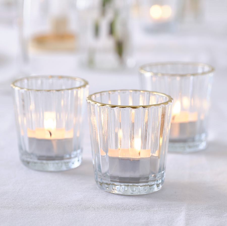 Scalloped Tea Light Holder