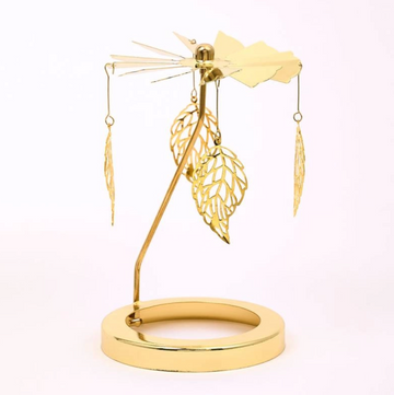 Rotating Candle Carousel - Leaves