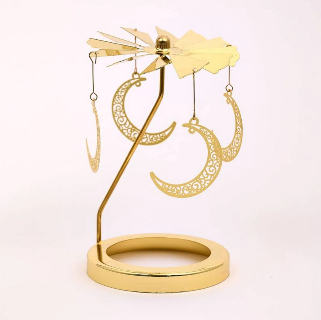 Rotating Candle Carousel - Moon