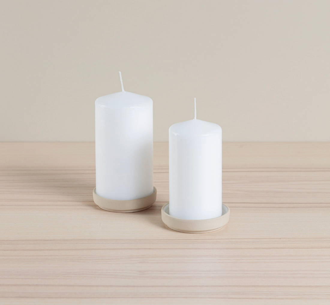 Organics Pillar Candle Holder