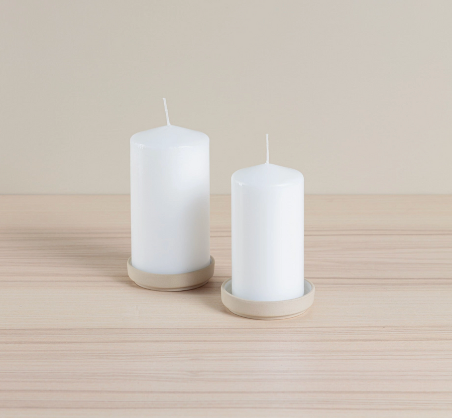 Organics Pillar Candle Holder