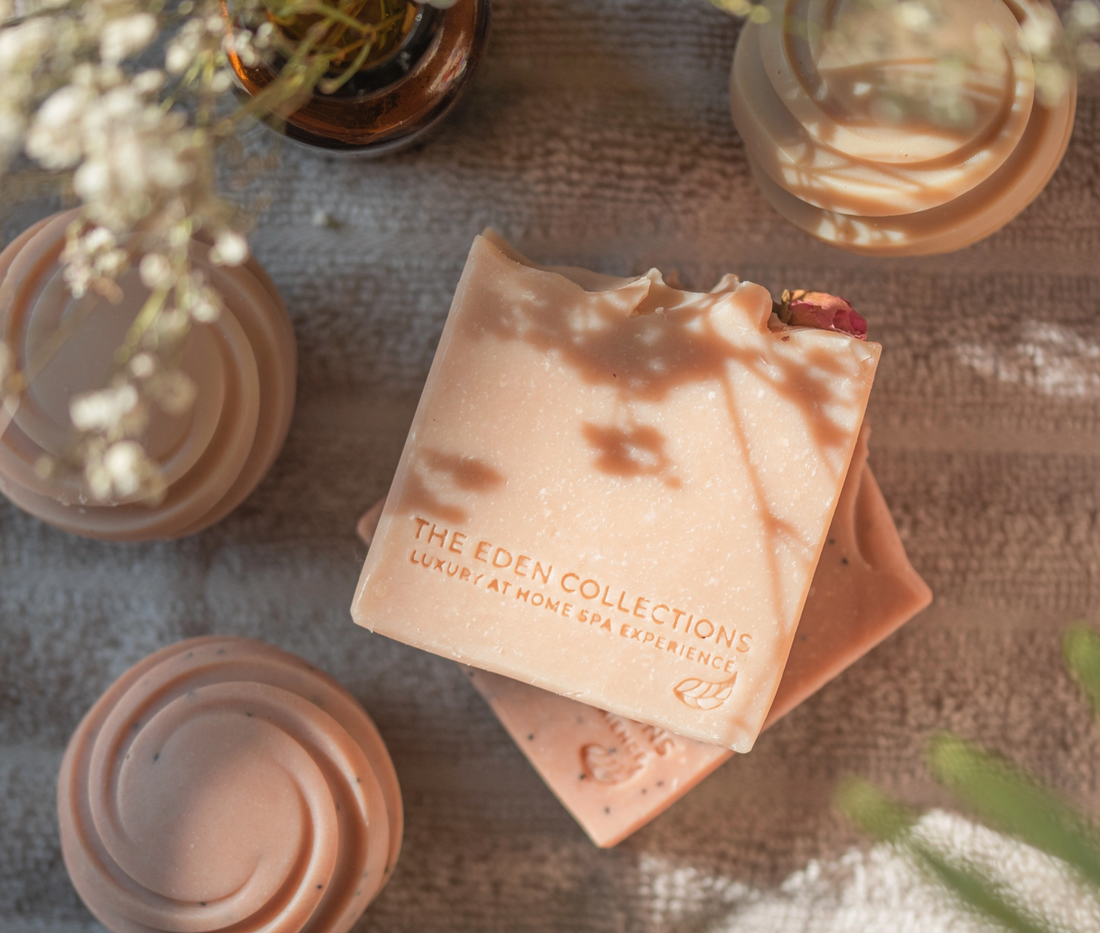 Geranium Handmade Botanical Soap with Rosehip