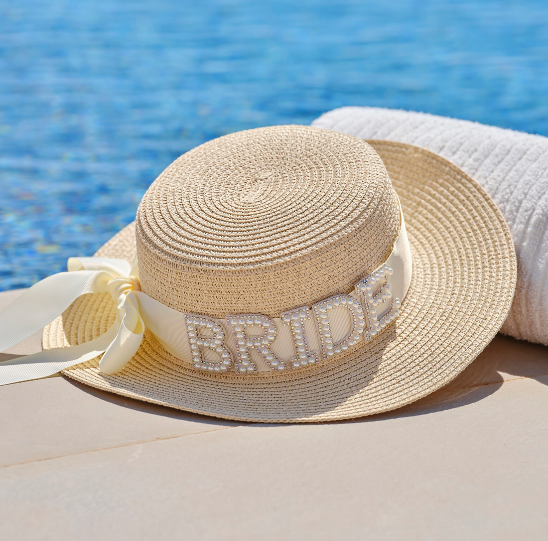 Bride Hen Party Straw Hat