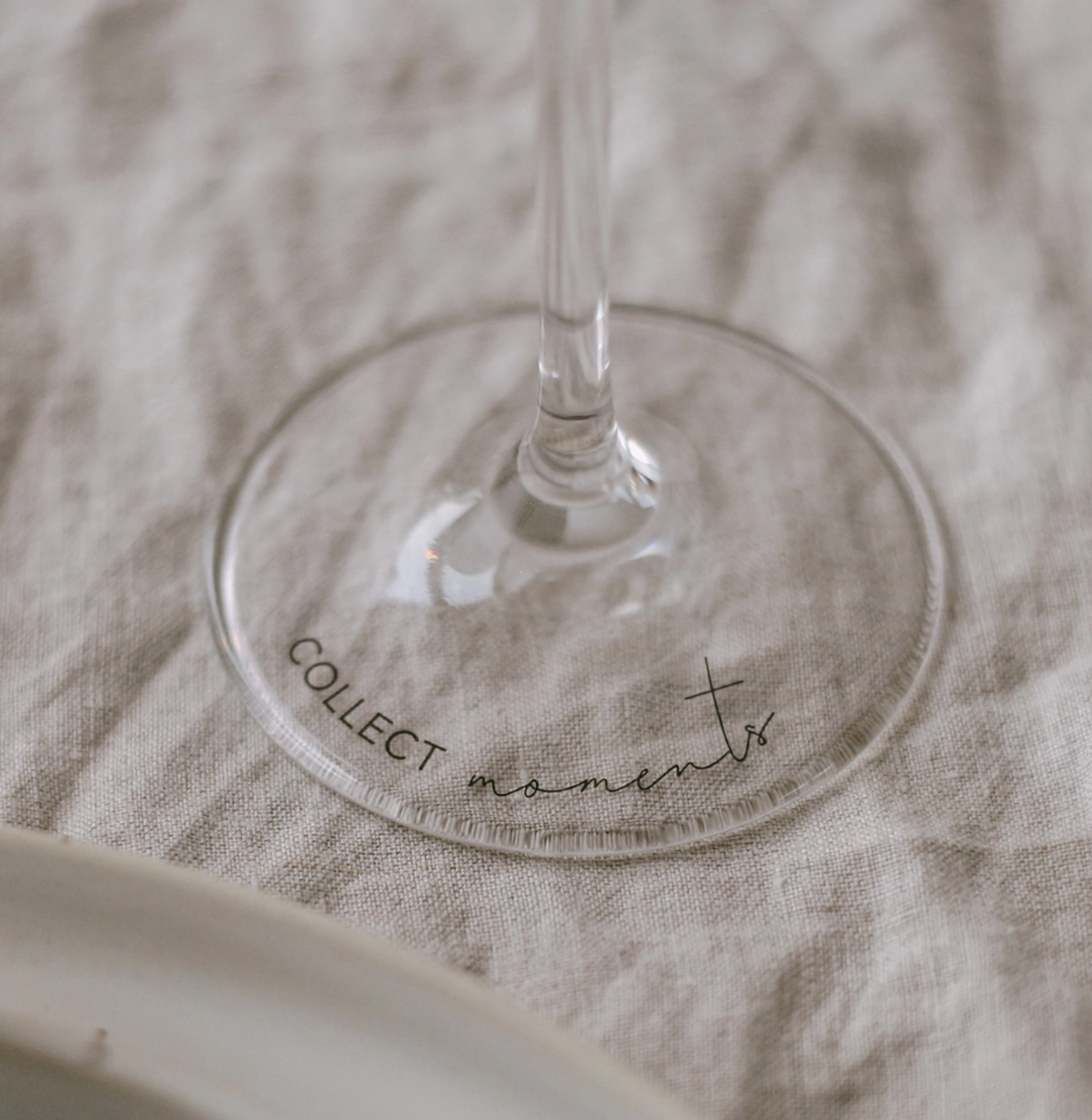 ‘Collect Moments' Wine Glass
