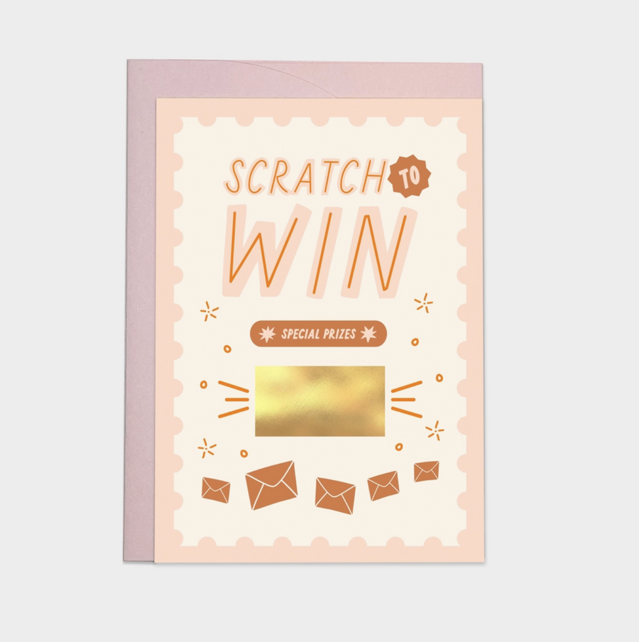 Maid of Honor Scratch Greeting Card
