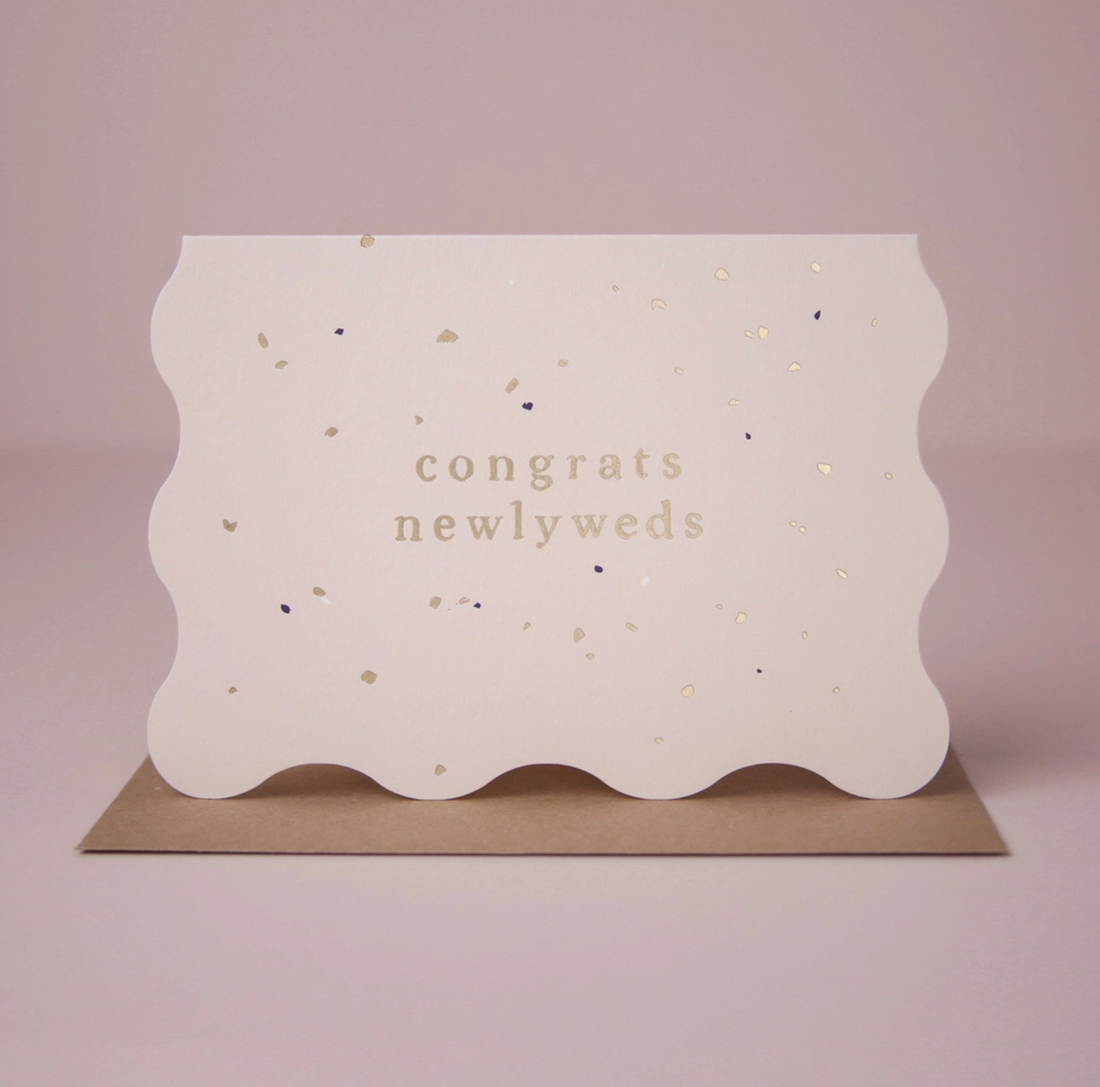 Newlyweds Wedding Card
