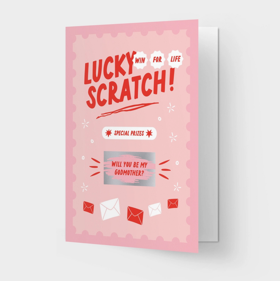 Godmother Scratch Greeting Card