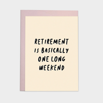 Retirement Greeting Card