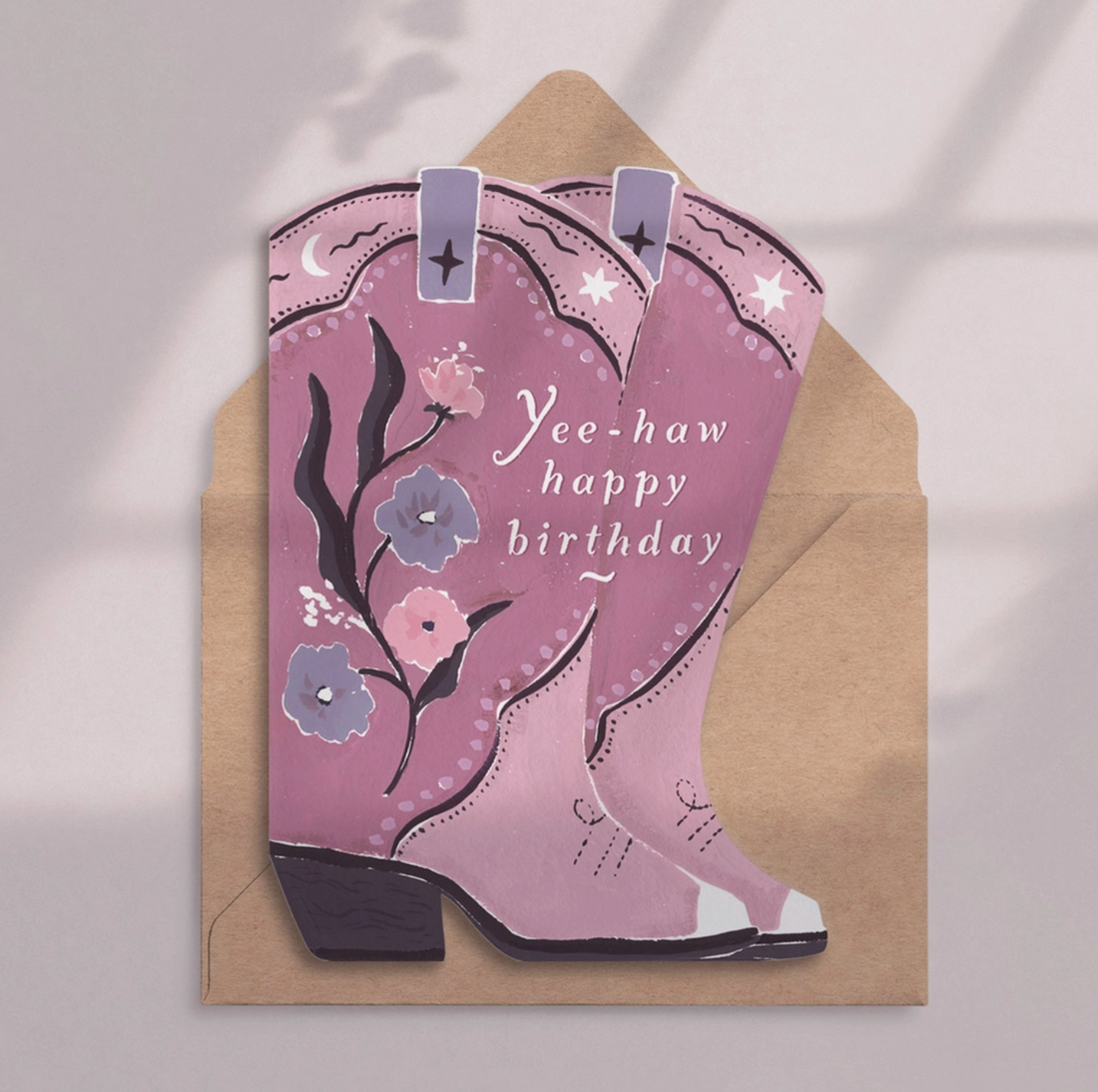 Cowgirl Birthday Card