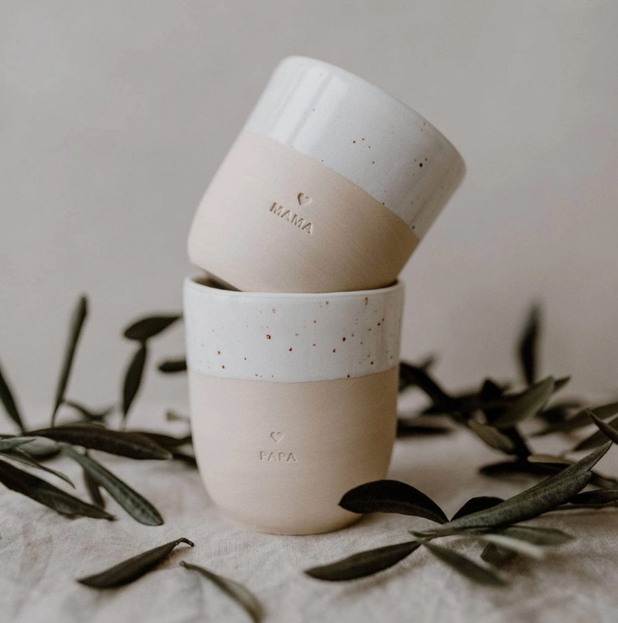 'Mama' Slogan Handleless Mug