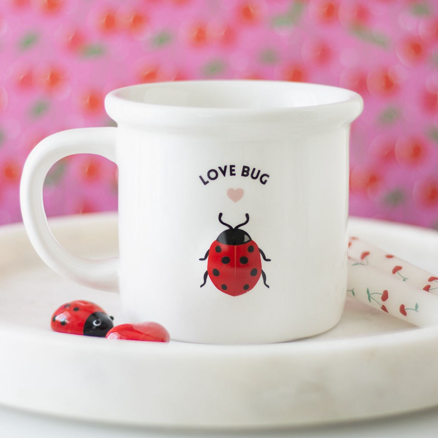 Mug with 3D Love Bug