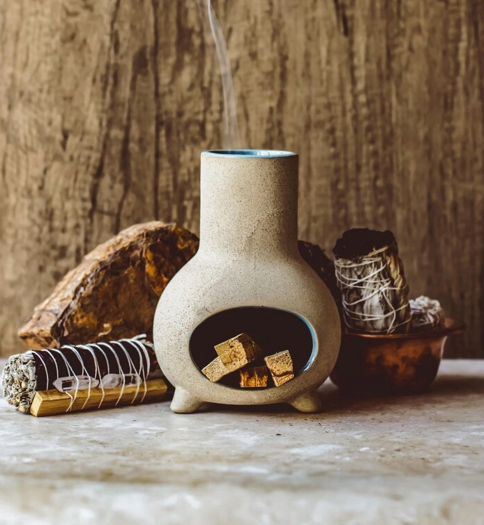 Handmade Artisan Incense Chiminea