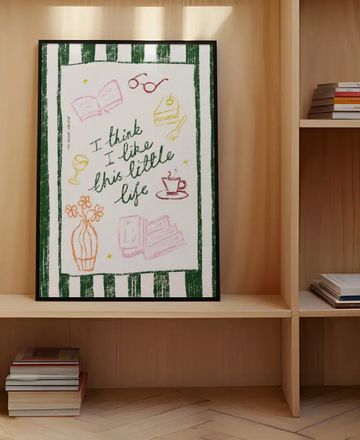 'I Think I Like This Little Life ' Wall Art