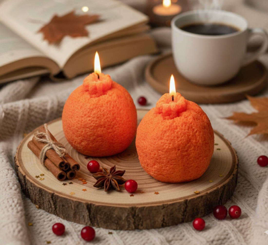 Clementine Candle