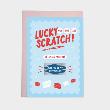 Godfather Scratch Greeting Card