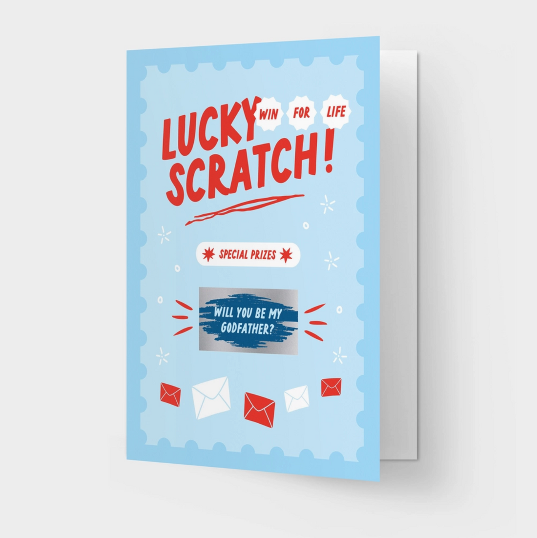 Godfather Scratch Greeting Card