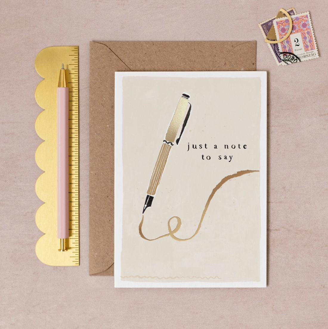 Just A Note Card