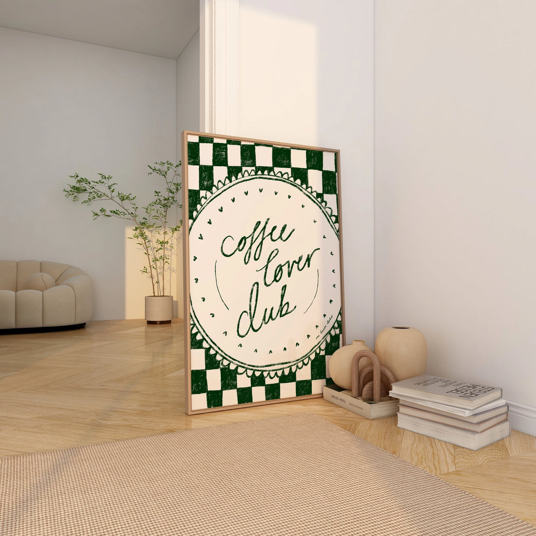 'Coffee Lover Club' Wall Art