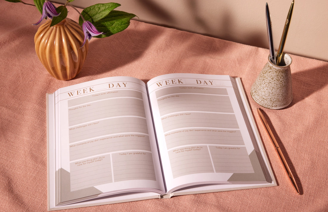Mama Notes: Pregnancy Journal For Positive Birth