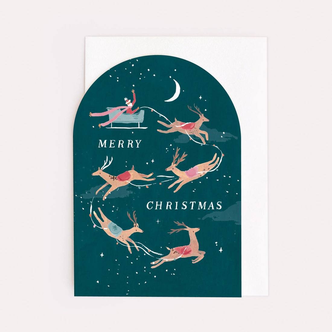 Reindeer Christmas Card