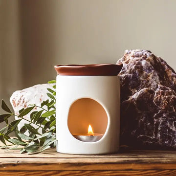Rust Handmade Ceramic Burner