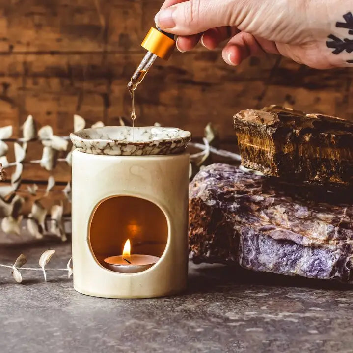 Marble Handmade Ceramic Burner