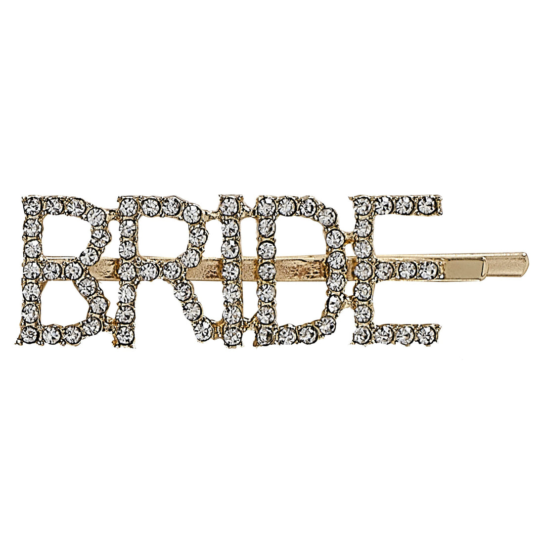 Embellished 'Bride' Hair Slide