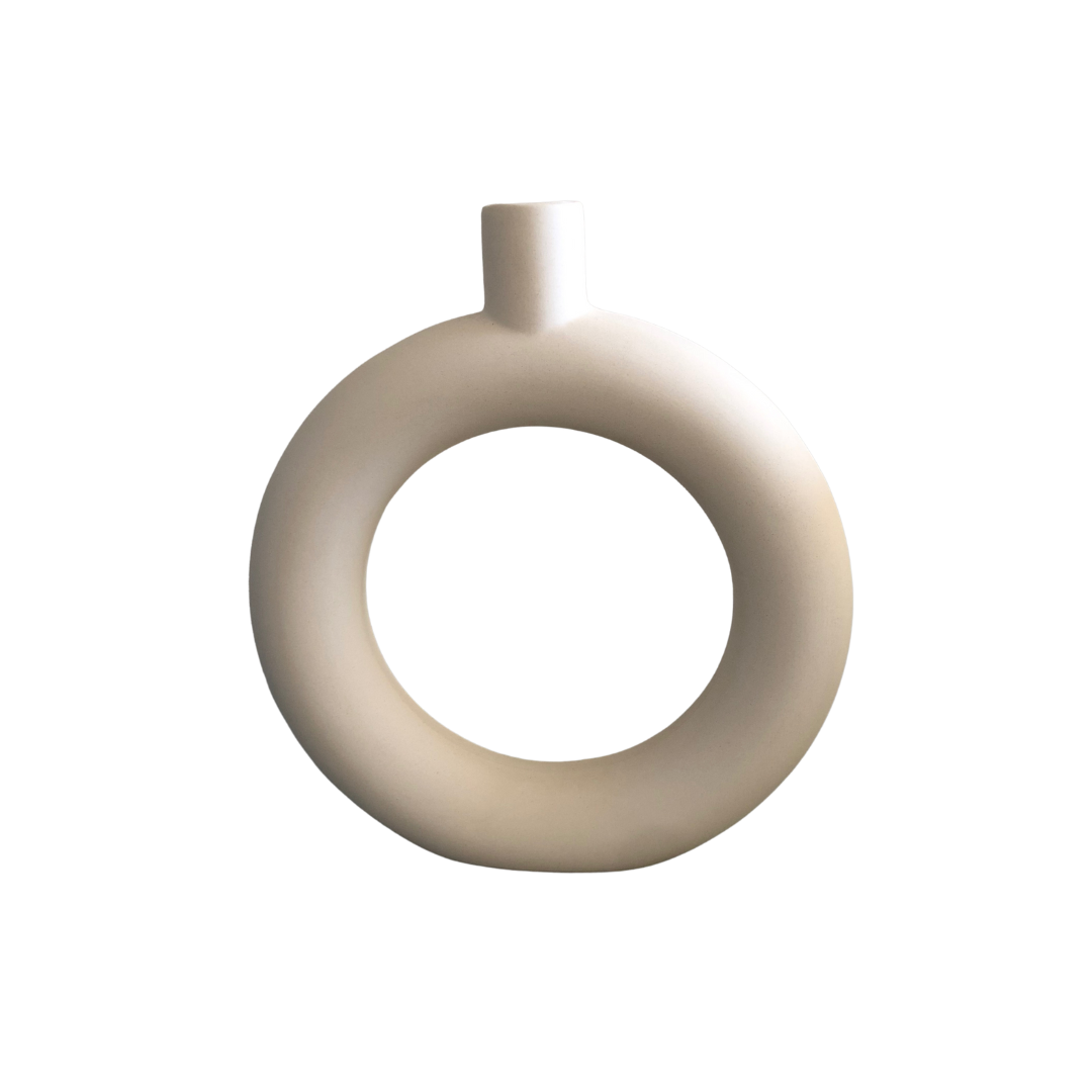 Donut Ceramic Vase