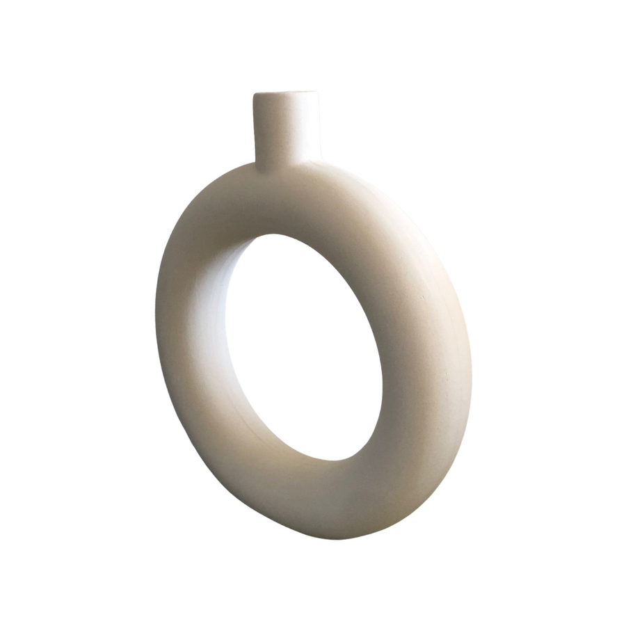 Donut Ceramic Vase