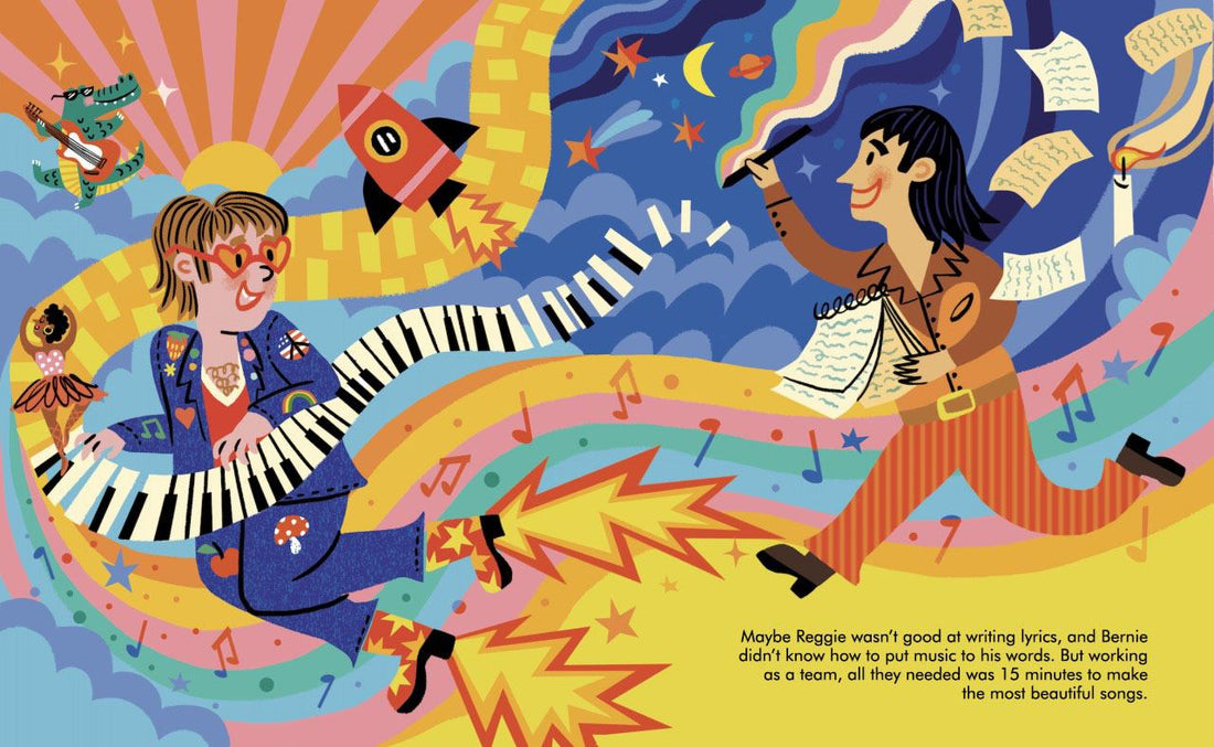 'Little People Big Dreams: Elton John' Children's Book