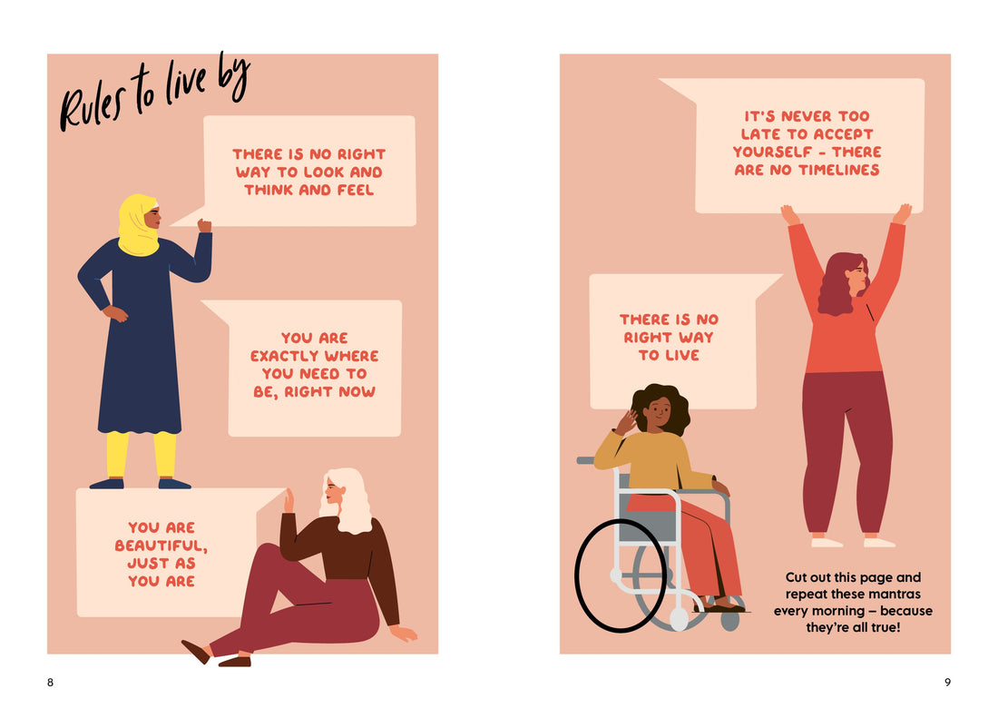 How To Fall In Love With Yourself : A Self Acceptance Journal