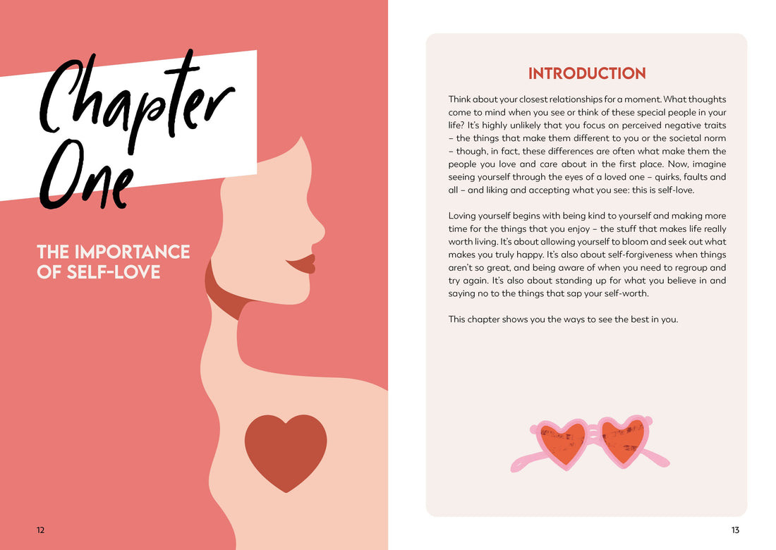 How To Fall In Love With Yourself : A Self Acceptance Journal
